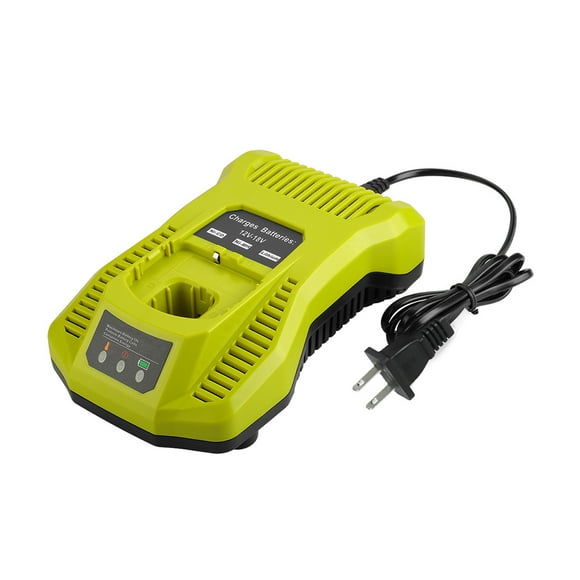 Amdohai Dual Chemistry IntelliPort Charger for All Ryobi 12V-18V ONE+ Lithium Battery & NiCad Battery Charger Ryobi One + P104 P105 P102 P103 P107 P108 18V Tools