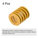 thumbnail image 3 of Troquel Resorte, 27mm OD 35mm Largo 4uds Espiral Estampado Ligera Carga Compresión Troquel Resortes para 3D Impresora Eléctrica Pieza, Amarillo Unique Bargains resortes de compresión, 3 of 5