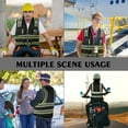 thumbnail image 7 of IXCE Upgraded Safety Vest,with More Wear-resistant、Breathable Fabric,Saturated Fluorescence for Higher Visibility,with Pockets,Suitable for Emergency Situations,Construction and Other Situations, 7 of 7