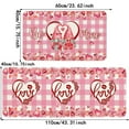 2 Piece Kitchen Mat Set Seasonal Valentine's Day Anniversary Wedding