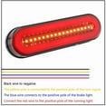 thumbnail image 2 of 12-24V Waterproof Truck LED Tail Light Rear Lamp Stop Reverse Indicator Fog for Trailer Truck Car Taillight, 2 of 6