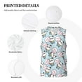 thumbnail image 3 of Honeii Cute Panda Bear print basktball shirt for men and women, Unisex basketball jersey for Theme party-3X-Large, 3 of 6
