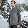 thumbnail image 7 of Men's Heated Vest Water-resistant USB Rechargeable Washable Electric Winter Heating Vests (Battery Pack Not Included), 7 of 7