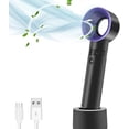 thumbnail image 1 of Portable Handheld fan, USB Rechargeable Small Personal Mini Fan, 1 of 4
