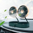 thumbnail image 2 of Double-headed Hose Small Fan Usb Car Car Interior Creative, 2 of 5
