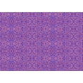 thumbnail image 1 of Ahgly Company Indoor Rectangle Patterned Orchid Purple Area Rugs, 2' x 5', 1 of 1