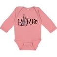thumbnail image 3 of Inktastic J'aime Paris Girls Long Sleeve Baby Bodysuit, 3 of 5