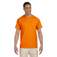 thumbnail image 5 of Gildan Mens Ultra Cotton Pocket T-Shirt, Hi Vis Safety Workwear Men's Pocket Tee with Short Sleeves, Mixcolor Pack 2 M, 5 of 6