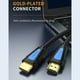 thumbnail image 2 of 4K HDMI Cable 2.0 - 18Gbps, 4.9ft, Soporta ARC/3D/4K @ 60Hz, Gold-Plated Conectores - para televisores, proyectores, consolas de juegos, 2 of 8