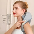 thumbnail image 3 of Wireless Neck & Back Massager - Kneading Shiatsu Massage Shawl for Shoulder & Cervical Relief, 3 of 6