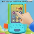 thumbnail image 5 of JMKQLZ Toy Learning Play Cell Phone with Multi-Functions and Dazzling Lights Interactive Toy for Toddler Baby Kids Boys Girls, 5 of 6