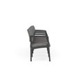 thumbnail image 4 of Lenox Steel Reception Waiting 4 Seats Chair / Charcoal Steel / Light Gray, 4 of 5