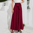 thumbnail image 2 of Vedolay Maxi Skirt Women's Asymmetrical Skirt - Cascade Asymmetric Flowy Handkerchief High Low Irregular Hem Elastic Waist Midi, XS, 2 of 5