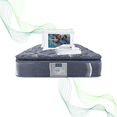 thumbnail image 1 of Colchon Individual Restonic Ortopedico Confort Plus + 2 Almohadas Restonic + Sabanas blancas, 1 of 12