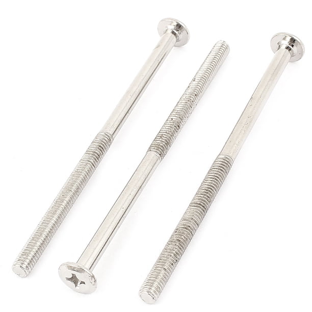 50 Tornillos De Cabeza Plana #6-32x1, Tornillo De Cruz Phillips