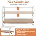 thumbnail image 6 of YOYTOO Desk Shelf Organizer, 2 Tier Desktop Organizers Storage Shelves Tabletop Bookshelf for Home Office, 6 of 9