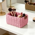 thumbnail image 2 of LEHOZIHEQ Small baskets for Organizing, Paper Rope Decorative Toilet Paper Baskets & Bathroom Organizer for Toilet Tank Top, Shelves, Countertop,Home,Office Storage Bins, 2 of 6