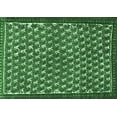 thumbnail image 1 of Ahgly Company Indoor Rectangle Persian Emerald Green Traditional Area Rugs, 6' x 9', 1 of 4