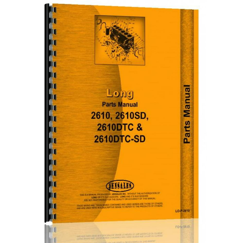 Long 2610 Tractor Parts Manual - Walmart.com - Walmart.com