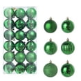 thumbnail image 5 of CHGBMOK 36 Pieces 1.18"/3cm Shatterproof Christmas Ball Ornaments Xmas Tree Pendant Balls for Wedding Birthday Party Green, 5 of 6