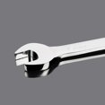 thumbnail image 4 of Llave de trinquete tubular - 19 mm - Doble extremo abierto - Acero al cromo vanadio - Cabezal fijo, 4 of 4