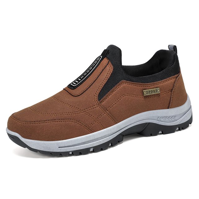 2025 Chaussures Décontractées pour Hommes Chaussures pour Hommes Automne Chaussures Décontractées pour Hommes Larges Nouvelles Bout Rond Polyvalentes Chaussures pour Hommes Chaussures Habillées Décontractées Chaussures de Randonnée Semelle Souple Version Coréenne Légères
