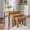 Dark Wood, variant on Buildhom Farmhouse 3pc Nesting Tables Set, Rustic Wood Stacking End Tables with Storage Shelves for Living Room, Natural