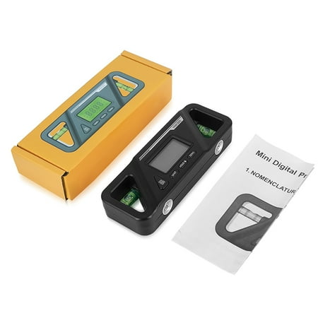 

Portable Digital Spirit Level & Protractor Magnetic Base Electronic Measurer