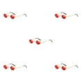 thumbnail image 3 of ZheElen Punk Rock Fashion-Proof pour Hommes et Femmes Lunettes de Protection Rondes UV400 C7 5Set, 3 of 6
