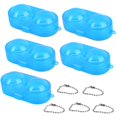 thumbnail image 4 of FLAMEEN 2 Balls With Chain 5PCS Table Tennis Storage Box, Table Tennis Container, Pong Ball Storage Box Accessory For Table Tennis Enthusiast Outdoor Sports, 4 of 8