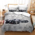 thumbnail image 1 of siniker Bedding Set Kids Quilt Cover 3D Cartoon Playing Bed Cover Set with Pillowcase and Zipper Closure, 1 of 2