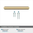 thumbnail image 4 of Amerock Revolve 3-3/4 inch Center-to-Center Champagne Bronze Cabinet Pull, 10 Pack, 4 of 4