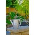 thumbnail image 2 of 8.75" H Glass Blue Rainbow Ceramic Watering Can, 2 of 3