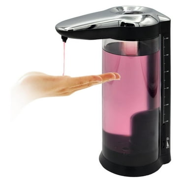 Rechargeable Automatic Soap Dispenser Touchless. Large 22oz Dual Wall Mountable or Countertop Liquid Hand Soap Dispenser for Kitchen Sink. Automatic Soap Dispenser Bathroom.