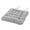 Grey, variant on Binwennn Pelvic Wedges Driving Back Support 25 X 25 Outdoor Cushion Covers Solid Color Soft Chair Cushion 40*40cm Polyester Fiber (polyester) Chair Cushion Solid Wood Chair Cushion Family Dining Chair