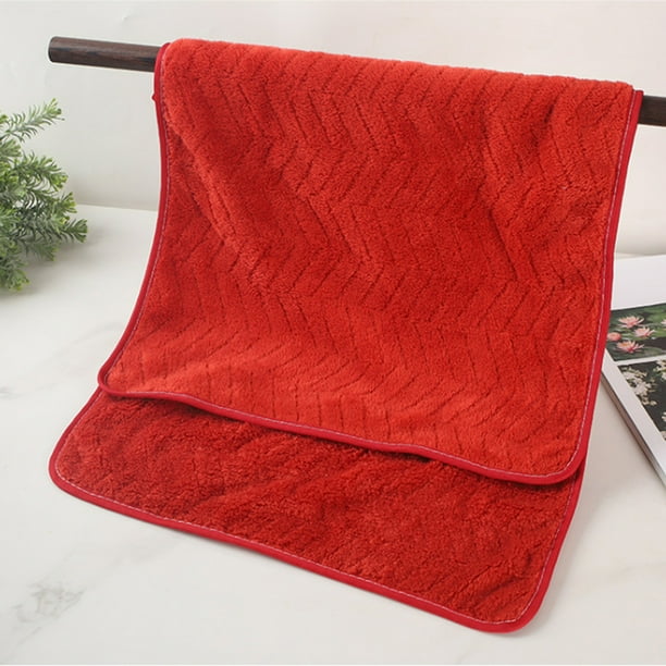 Accesorios de baño Toalla de baño de vellón Corals Toalla de baño de microfibra suave y absorbente Toallas de baño de poliéster