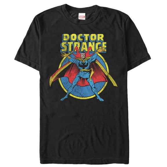 Men's Marvel Doctor Strange Classic  Graphic Tee Black 2X Large