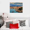 thumbnail image 4 of COMIO Split Croatia Pictures Wall Decor Canvas Wall Art Landscape Poster Prints For Living Room Bedroom Office With Framed, 4 of 4