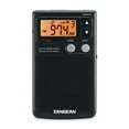 thumbnail image 2 of Sangean DT-200X Battery LCD Display Pocket-Size Portable AM/FM Radios, Black, 2 of 6