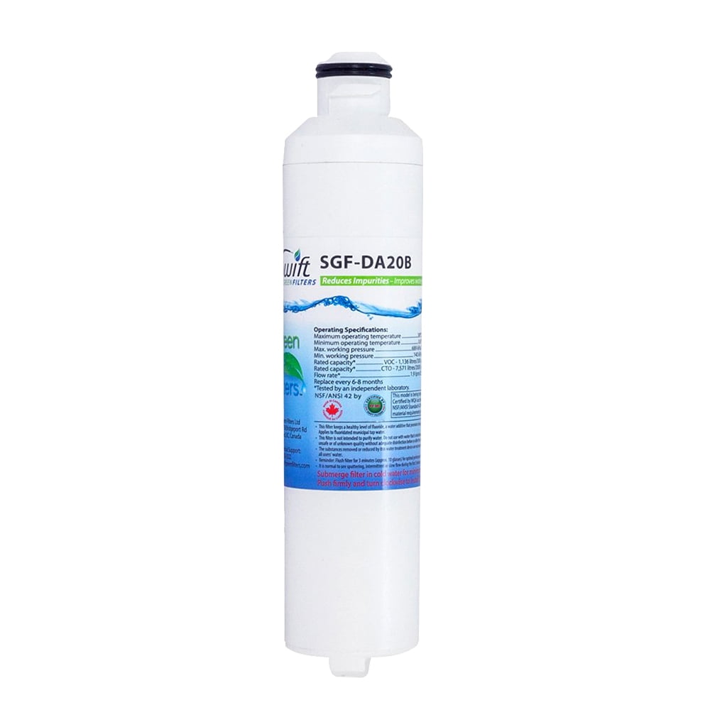 Swift Green Filters SGF-DA20B Replacement for Samsung DA29-0020B Refrigerators Water Filters(2 Pack)