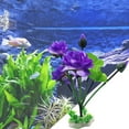 thumbnail image 3 of Mdesiwst Aquarium Artificial Lotus Flowers Fish Tank Water Lily Aquarium Landscape Ornament Fish Tank Decorations Desk Decoration, 3 of 8