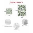 thumbnail image 7 of St Patrick's Day Kitchen Dish Towels for Drying Dishes Set of 2, Spring Four Leaf Shamrock Spring Watercolor Waffle Weave Microfiber Hand Tea Bathroom Towels Quick Dry & Absorbent Towel 12x12, 7 of 7