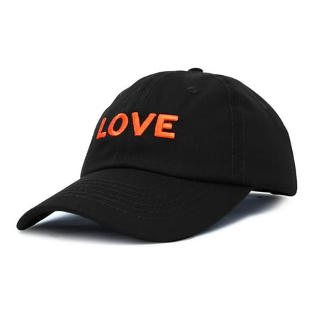 DALIX Custom Embroidered Hats Dad Caps LOVE Stitched Logo Hat in (Best Custom Embroidered Hats)
