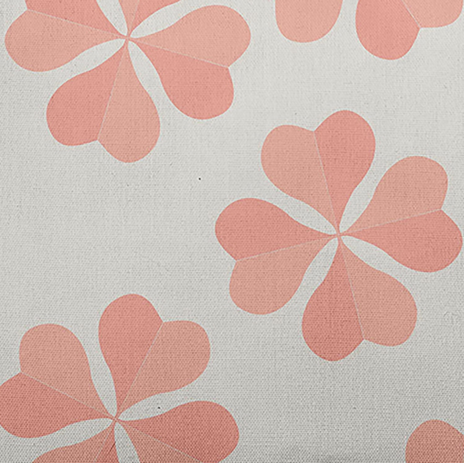 Simply Daisy 14 in x 20 in Modern and Contemporary Pink and White Floral Polyester Decorative Lumbar Pillow