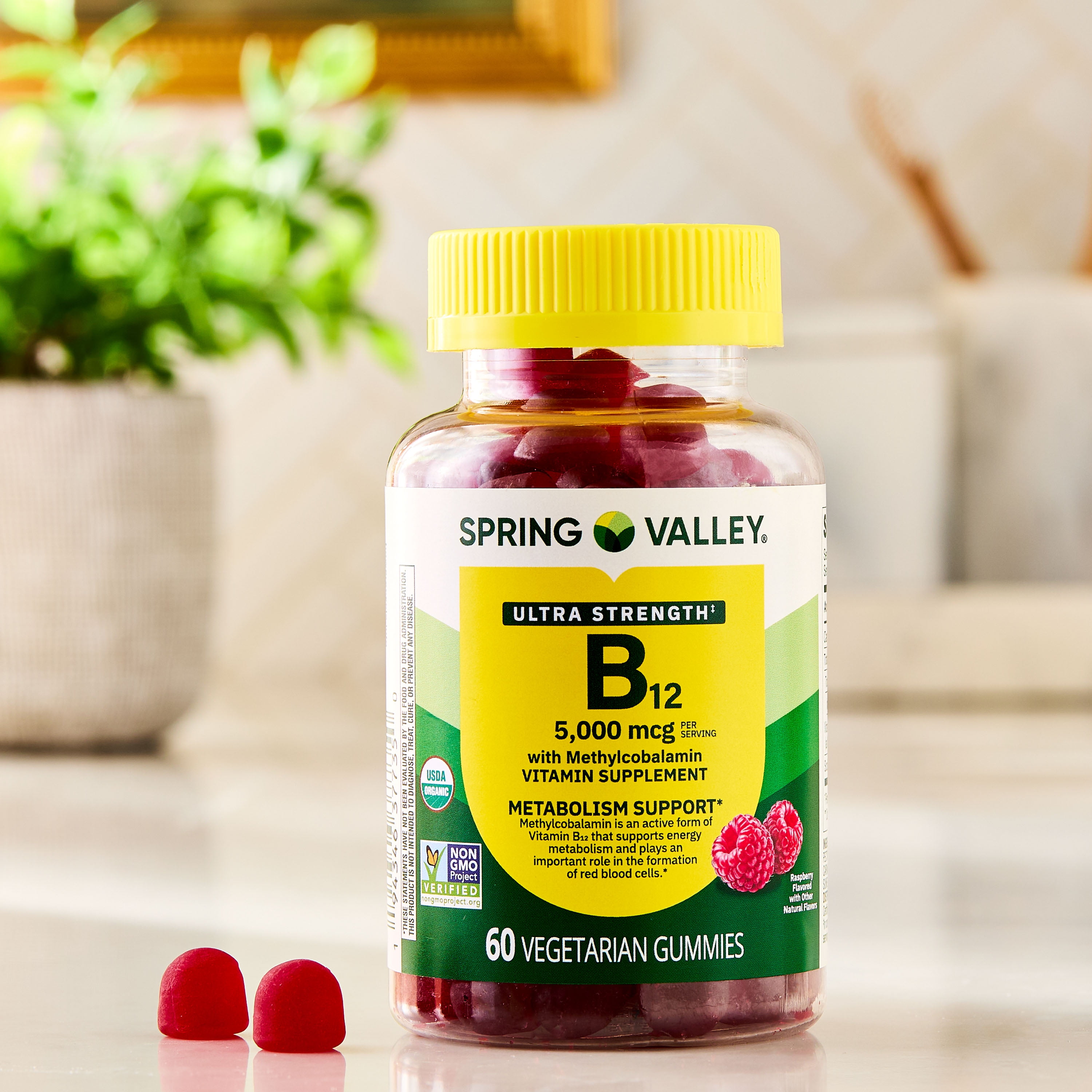 SV Ultra Strength Vitamin B12 5,000mcg w/ Methylcobalamin, 60ct