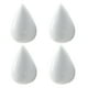 thumbnail image 2 of Ounissouiy 4 ganchos de decoración de pared modernos, resistentes y elegantes, para bolsos, sombreros y ropa, fácil instalación Decoración del hogar blanco l, 2 of 6