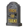 thumbnail image 3 of Mr. Halloween 10" Ceramic LED Trick or Treat Tombstone, 3 of 5