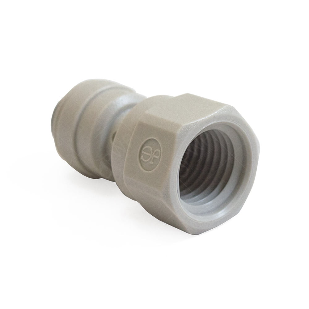 John Guest Female Connector 1/4" Tube x 1/4" NPTF 10 Pack