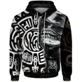 thumbnail image 3 of Sudadera con capucha de otoño para hombre, sudadera con estampado de calavera de diablo, ropa para hombre, sudadera con capucha holgada informal, ropa Y2k, sudaderas para hombre, 3 of 4