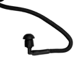 thumbnail image 4 of Acoustic Coil Audio Microphone Tube with Earplug Radio Acoustic Tube Earplug Replacement S, 4 of 8